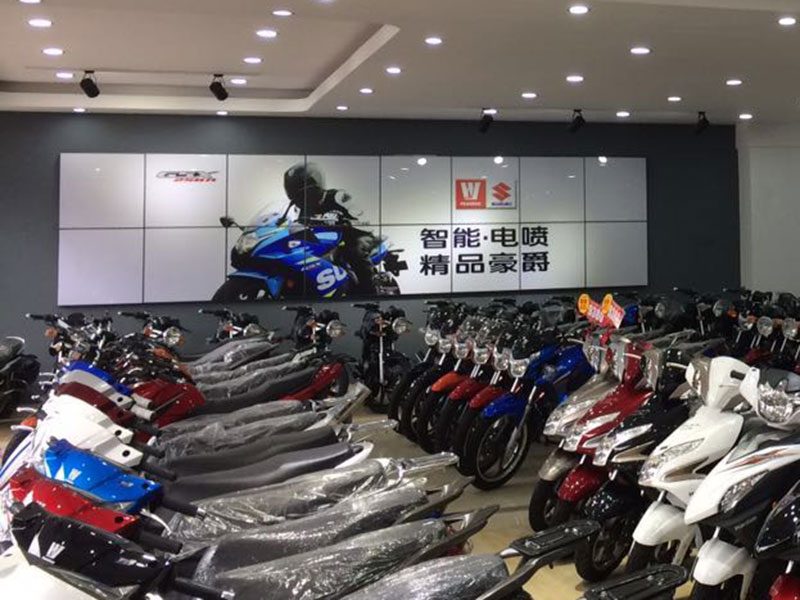 2017豪爵铃木新形象店店面装修参考